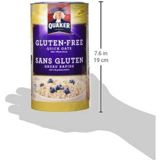 【Flash Sale + Free Shipping】QUAKER Maple & Brown Sugar Family Pack Instant Oatmeal (18 Packets x 43 g)+Apples & Cinnamon Family Pack Instant Oatmeal (18 Packets x 33 g)+Gluten-Free Quick Oats, 511 g - Image 14