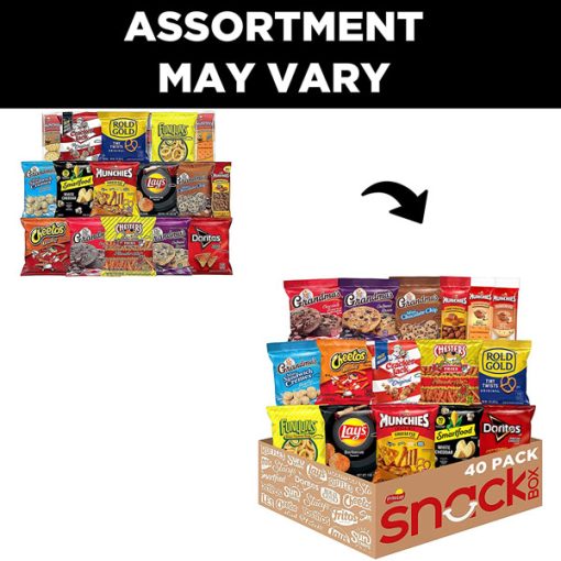 【Flash Sale + Free Shipping】Frito-Lay 40 Counts Ultimate Snack Care Package - Variety Assortment of Chips, Cookies, Crackers & More - Image 2