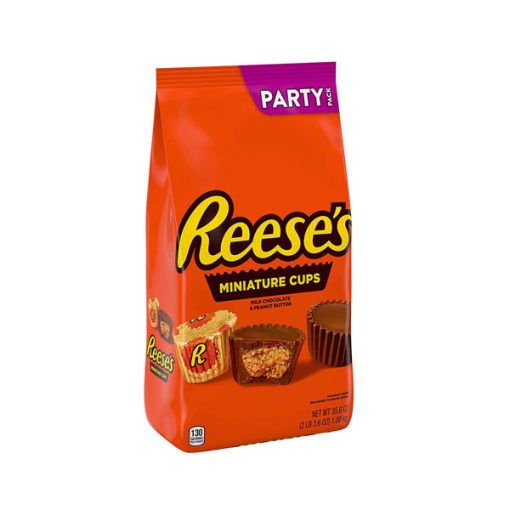 【2025 Flash Sales+ Free Shipping】REESE'S 35.6 oz Miniatures Milk Chocolate and Peanut Butter Party Pack