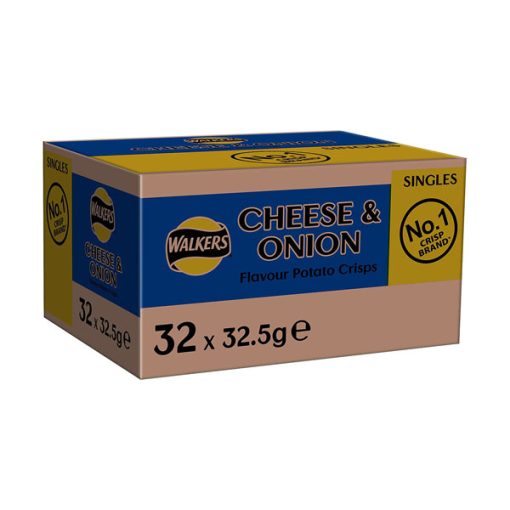 【2025 Flash Sales+ Free Shipping】Walkers 32.5g Cheese and Onion Crisps, 32.5g - Case of 32 - Image 7