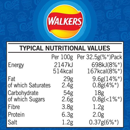 【2025 Flash Sales+ Free Shipping】Walkers 32.5g Cheese and Onion Crisps, 32.5g - Case of 32 - Image 9