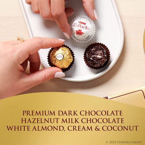 【2025 Flash Sales+ Free Shipping】Ferrero Rocher 18.2 oz 48 Count Fine Hazelnut Milk Chocolates - Image 5