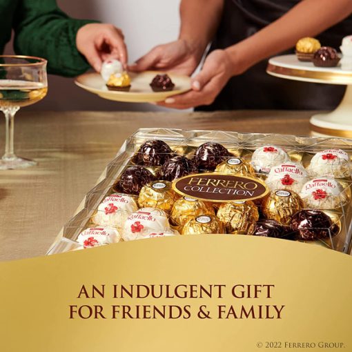 【2025 Flash Sales+ Free Shipping】Ferrero Rocher 18.2 oz 48 Count Fine Hazelnut Milk Chocolates - Image 4