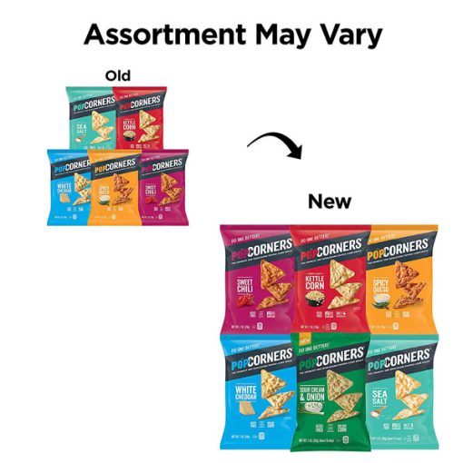 【2025 Flash Sales+ Free Shipping】Popcorners 1 Ounce 20 Packs Snack Variety Pack - Image 8