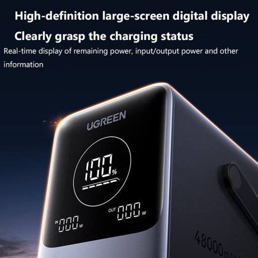 【New Users Only】48000mAh 300W Power Bank Fast Charge with Smart Digital Display - Image 3