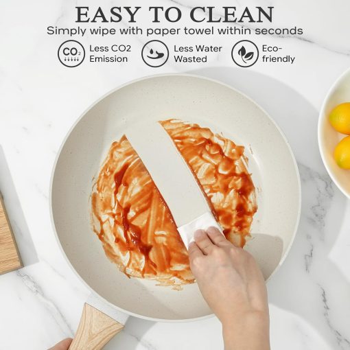 [New Users Sale]17 Pcs Pots and Pans Set Non Stick Kitchen Cookware Sets - Image 5