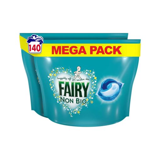 [First Order Discount]Fairy Non Bio Pods, 140 Washes, Laundry Detergent, Washing Liquid Tablets/Capsules - Image 2
